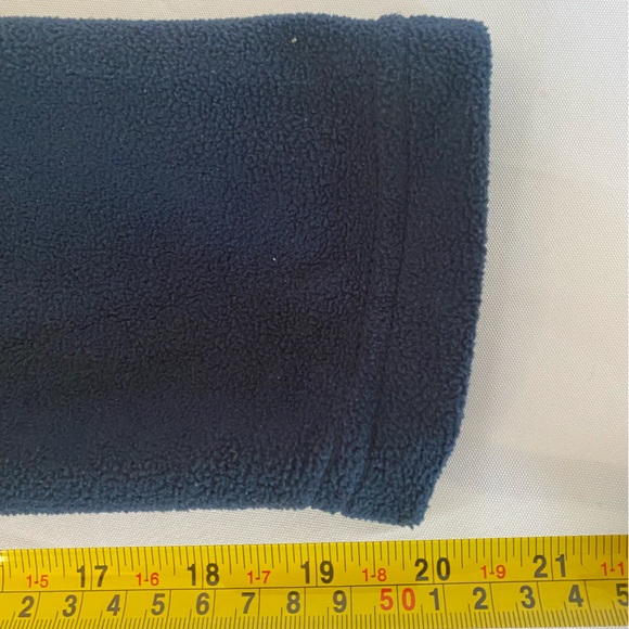 Columbia navy, zip up fleece jacket women’s large - Picture 7 of 12